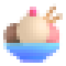 Pixel U+1F368