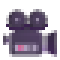 Pixel U+1F3A5