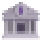 Pixel U+1F3E6