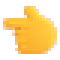 Pixel U+1F448