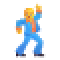 Pixel U+1F57A