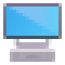 Pixel U+1F5A5-U+FE0F