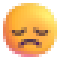 Pixel U+1F61E