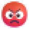 Pixel U+1F621