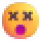 Pixel U+1F635