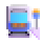 Pixel U+1F689