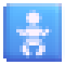 Pixel U+1F6BC