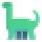 Pixel U+1F995
