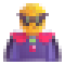 Pixel U+1F9B9