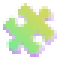 Pixel U+1F9E9