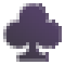 Pixel U+2663-U+FE0F