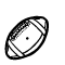 Symbola U+1F3C8