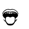 Symbola U+1F445