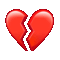 Telegram U+1F494