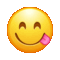 Telegram U+1F60B