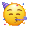 Telegram U+1F973