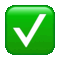 Telegram U+2705