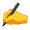 Telegram U+270D-U+FE0F