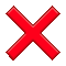 Telegram U+274C
