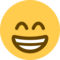 Twitter U+1F601