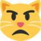 Twitter U+1F63E