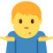 Twitter U+1F937-U+200D-U+2642-U+FE0F