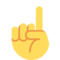 Twitter U+261D-U+FE0F