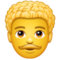 WhatsApp U+1F468-U+200D-U+1F9B1