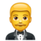 WhatsApp U+1F935-U+200D-U+2642-U+FE0F